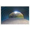 Tunnel avec pignons ouverts - 7,80 m de large
