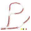 Chaîne en Plastique Rouge et Blanc