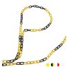 Chaîne en Plastique Jaune et Noir