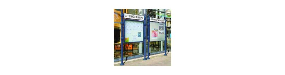 Panneau d'affichage extérieur