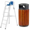 Mobilier de plage professionnel pour collectivité