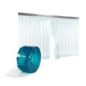 Rideau a laniere pvc