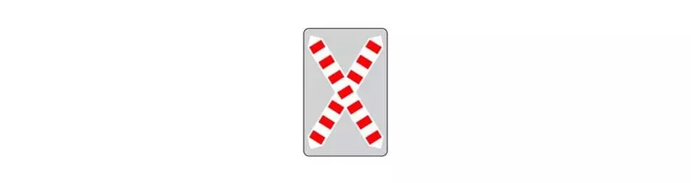 Panneaux de type G (passage à niveau, voie ferrée)