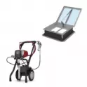 machine de peinture et lanterneau