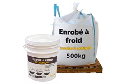 enrobé à froid 20kg ou 500kg