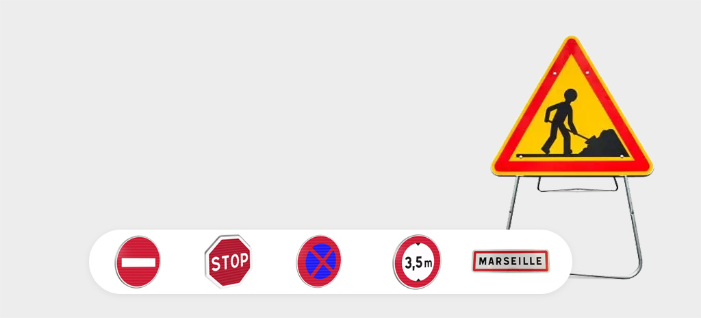 panneaux de signalisation