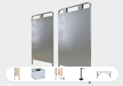 matériel électoral pour organiser des élections