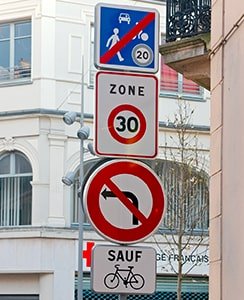 Panneaux de signalisation